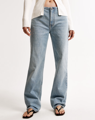 abercrombie Low Rise Baggy Jeans