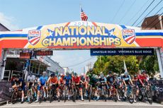 Starting line of the US amateur nationals