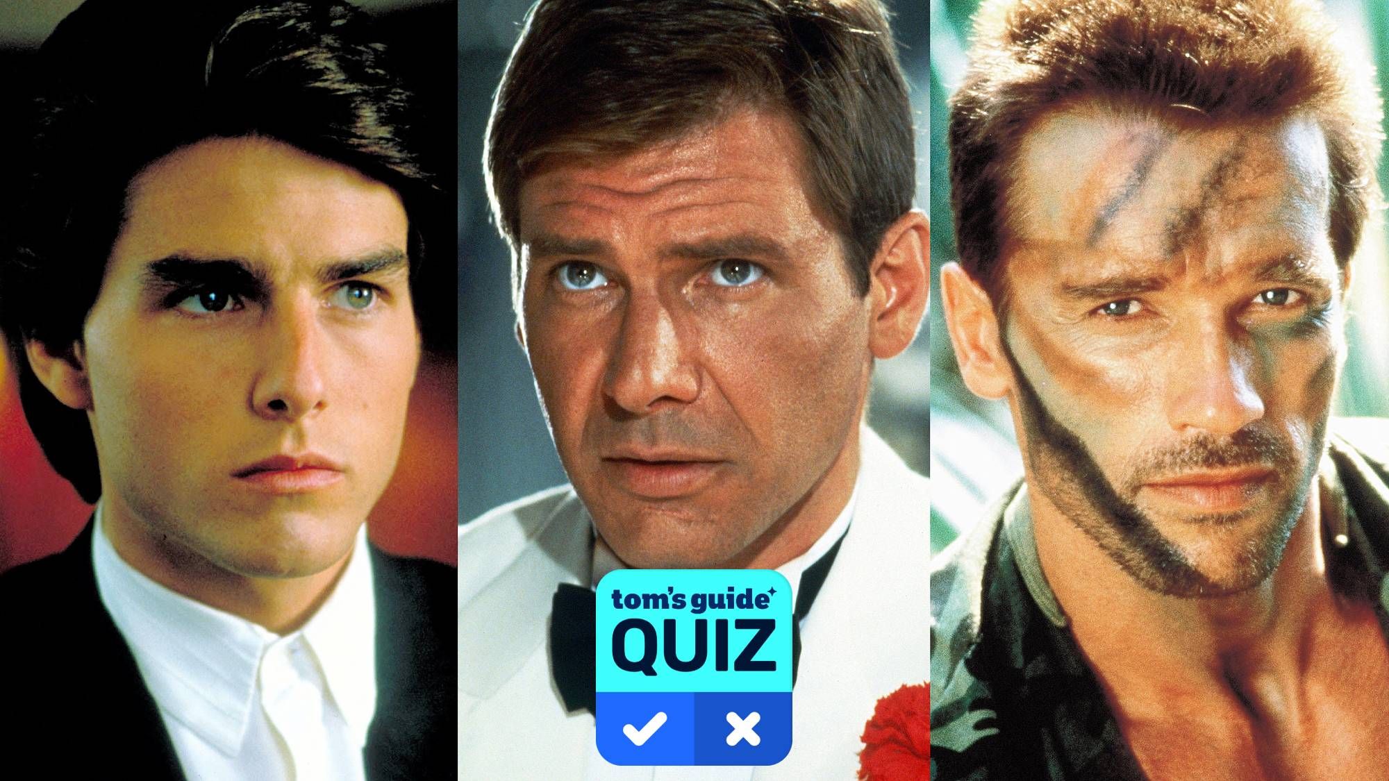 tomsguide.com - Alix Blackburn - Can you match these 10 stars to their classic '80s movies? Take our quiz featuring Tom Cruise, Harrison Ford and more