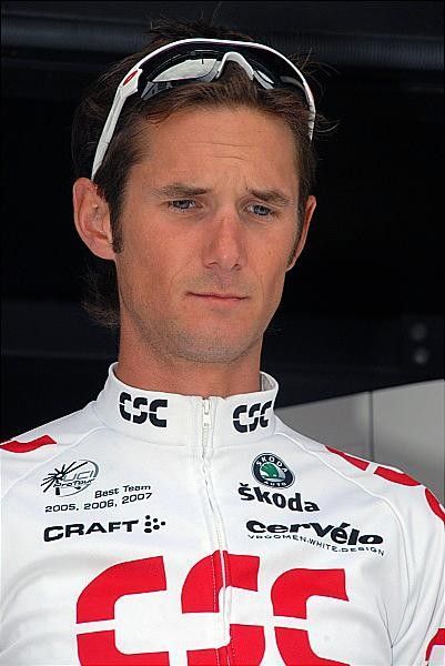 Fr&auml;nk Schleck (CSC) is probably dreaming about his possible victory.