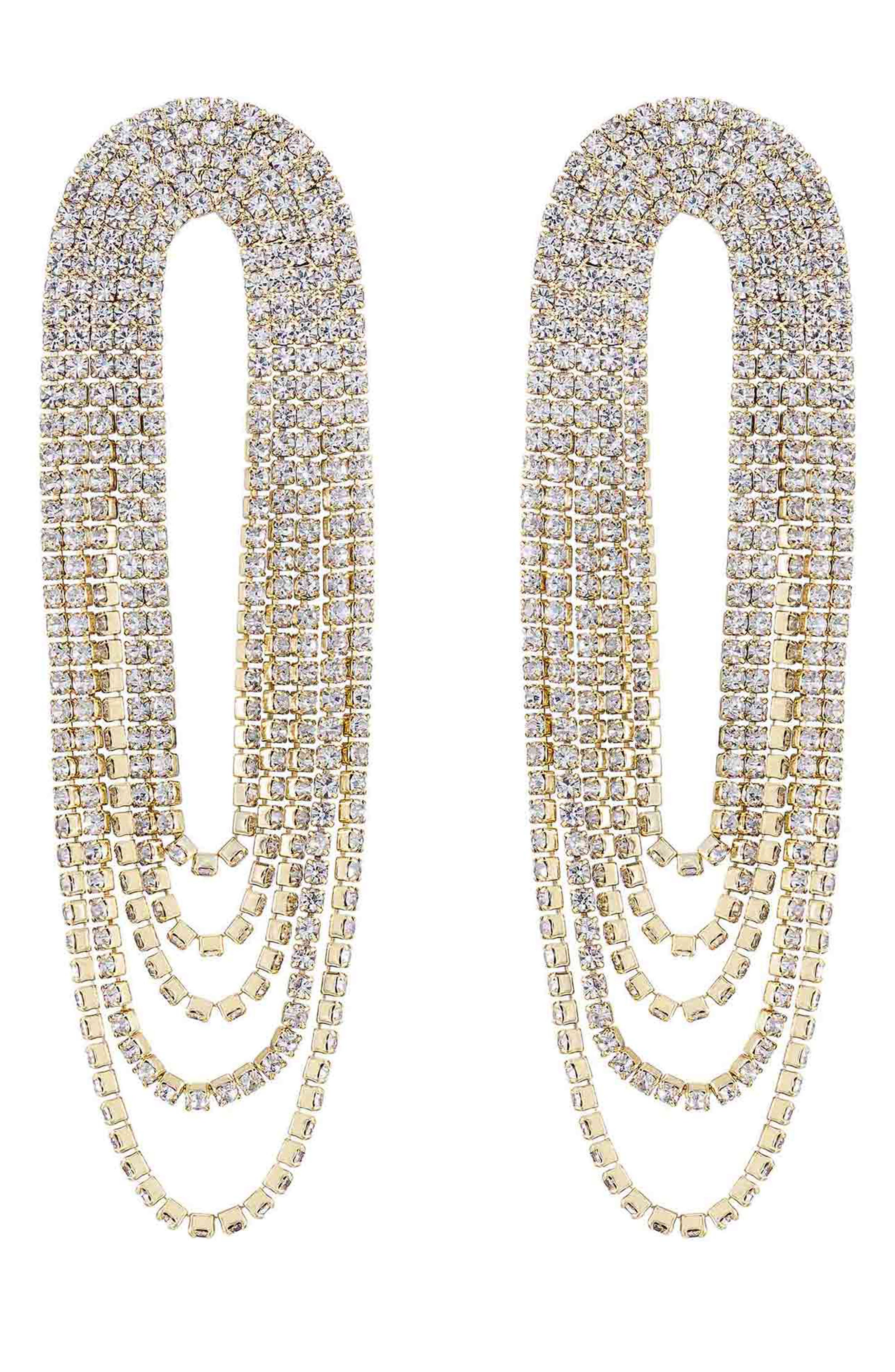 Crystal Chandelier Earrings