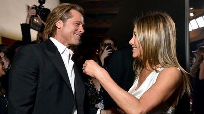 Brad Pitt and Jennifer Aniston reunited.