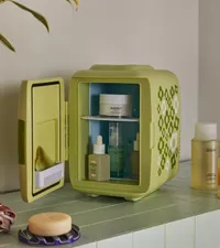 Cooluli UO Exclusive Mini Printed Beauty Fridge: was $69, now $39.99 (save $29.01) | Urban Outfitters