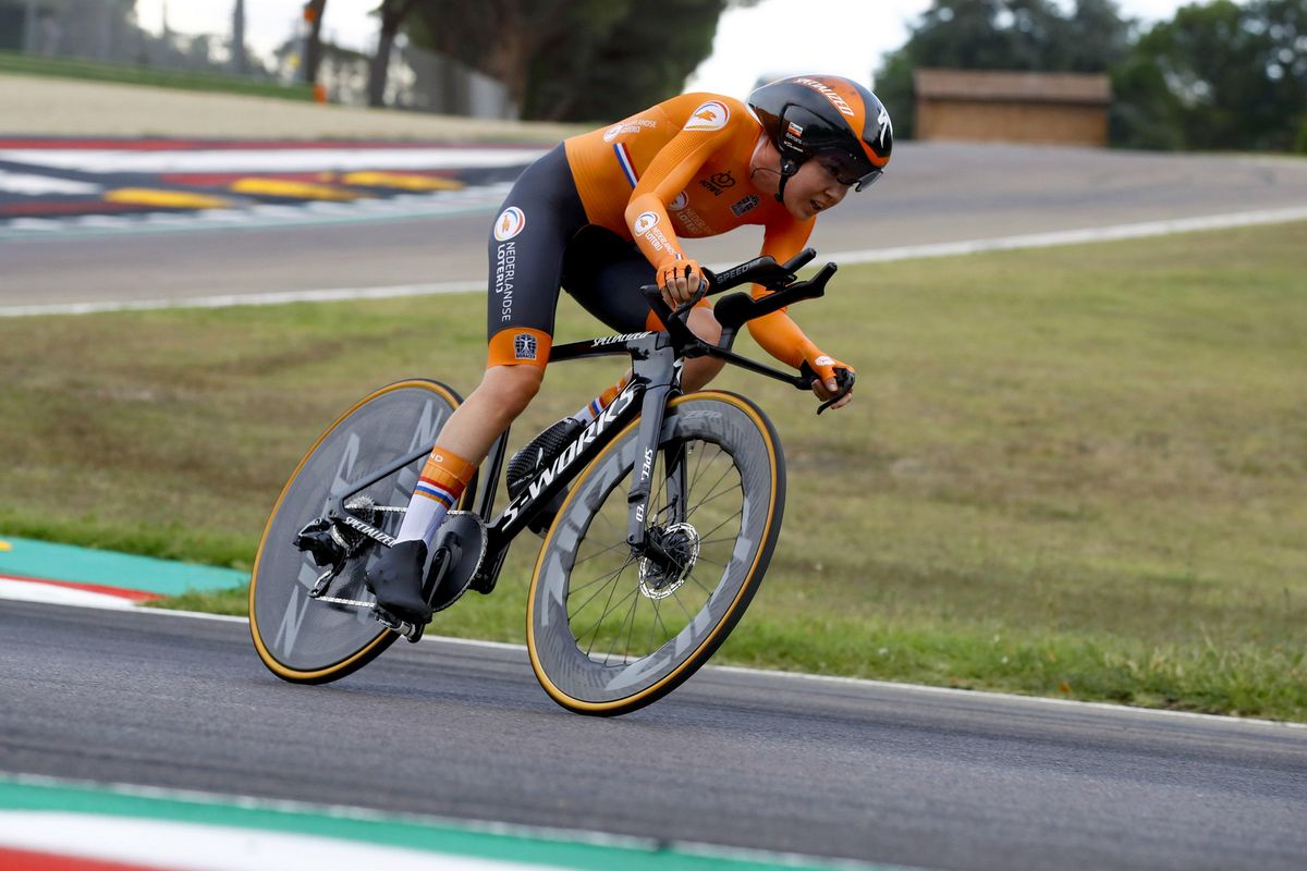 Road World Championships Imola 2020 - Women Elite Time Trial - Imola - Imola 31,7 km - 24/09/2020 - Anna Van Der Breggen (Netherlands) - photo Roberto Bettini/BettiniPhoto&Acirc;&copy;2020