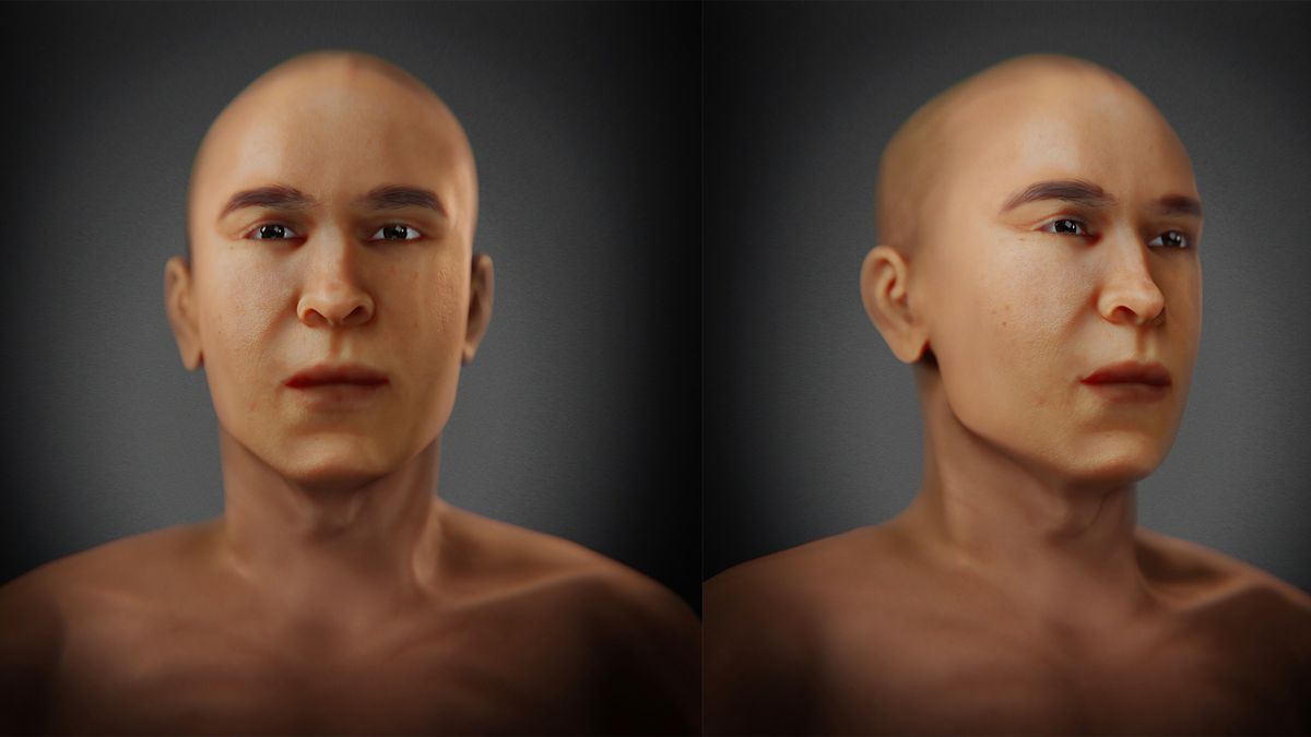 King Tuts Father Revealed In Stunning Facial Reconstruction Science