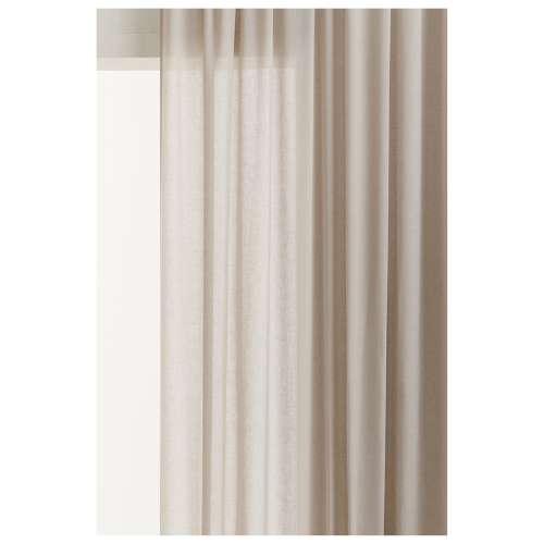 1-Pack Wide Curtain Length