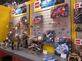 LEGO unveiled a whole line of new Star Wars figurines and building kits this year at Toy Fair 2012.
