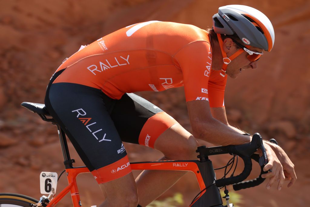 Danny Pate (Rally Cycling) in the Tour of Utah prologue
