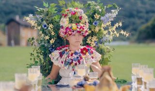 Florence Pugh as Dani the May Queen in Midsommar