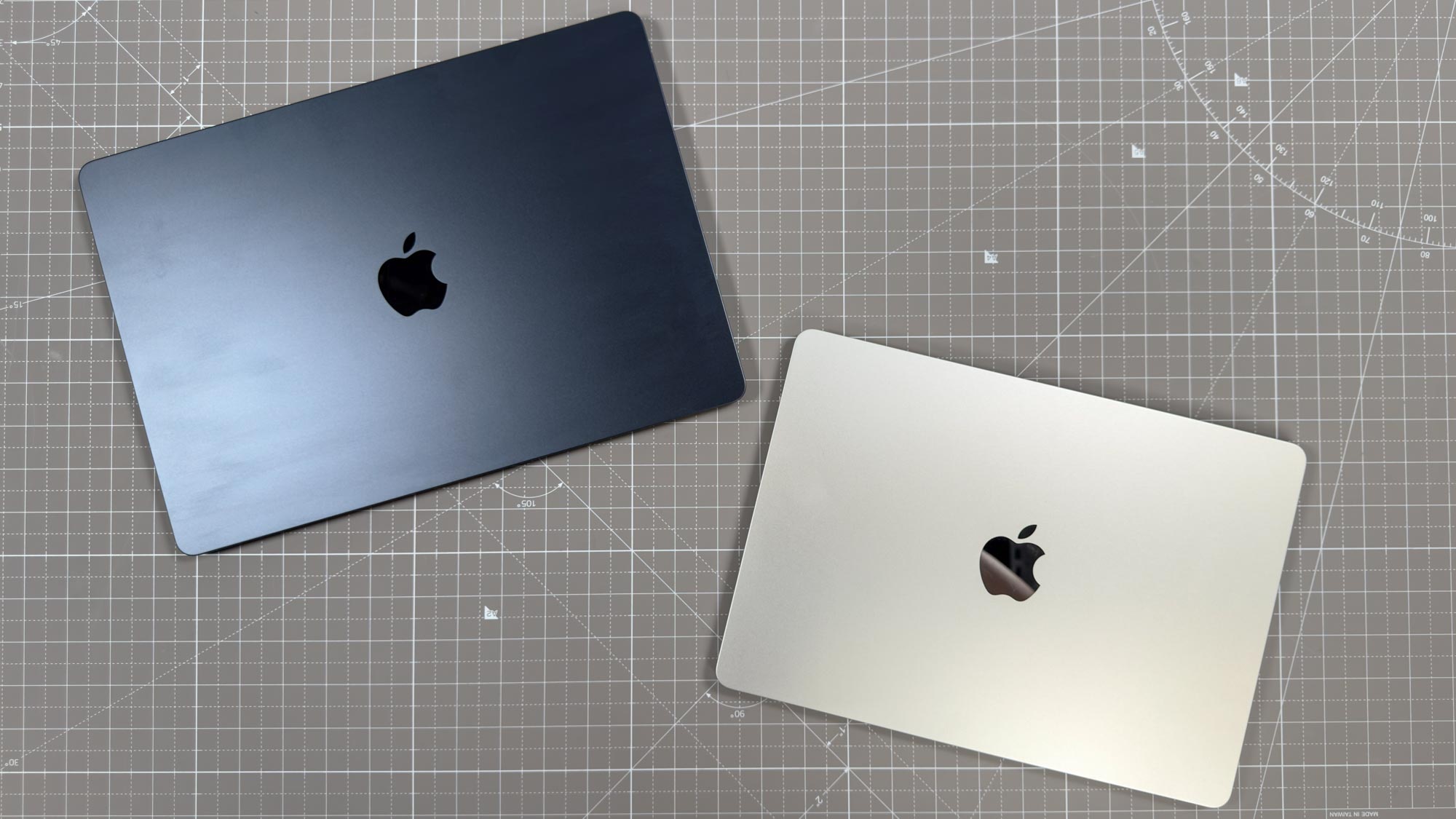 MacBook Air 15-inch M3 next to MacBook Air 13-inch