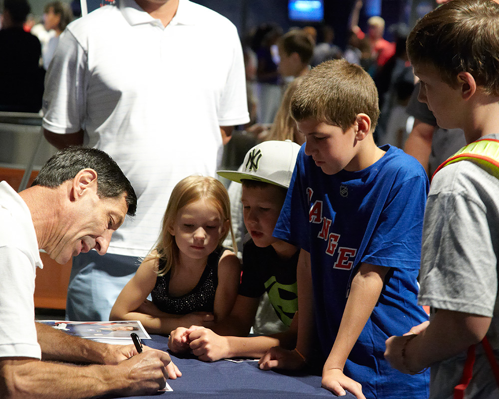 Astronaut Mario Runco Jr. at SpaceFest