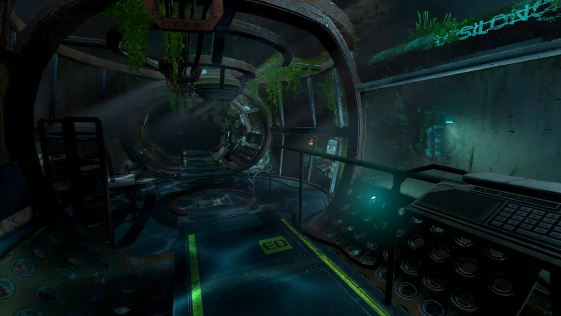 A rusting underwater lab in Soma