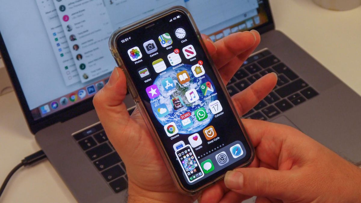 How to screenshot  on an iPhone  TechRadar