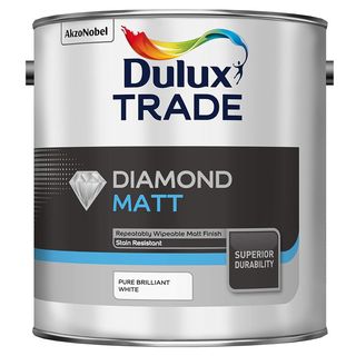 Tin of Dulux Trade Diamond Matt Emulsion