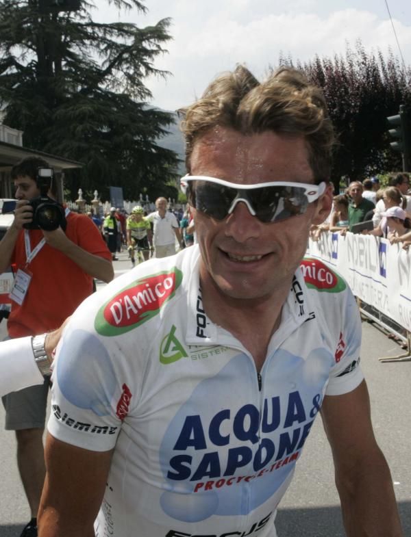 Danilo Di Luca (Acqua e Sapone) happy with his win