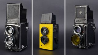Twin lens reflex cameras