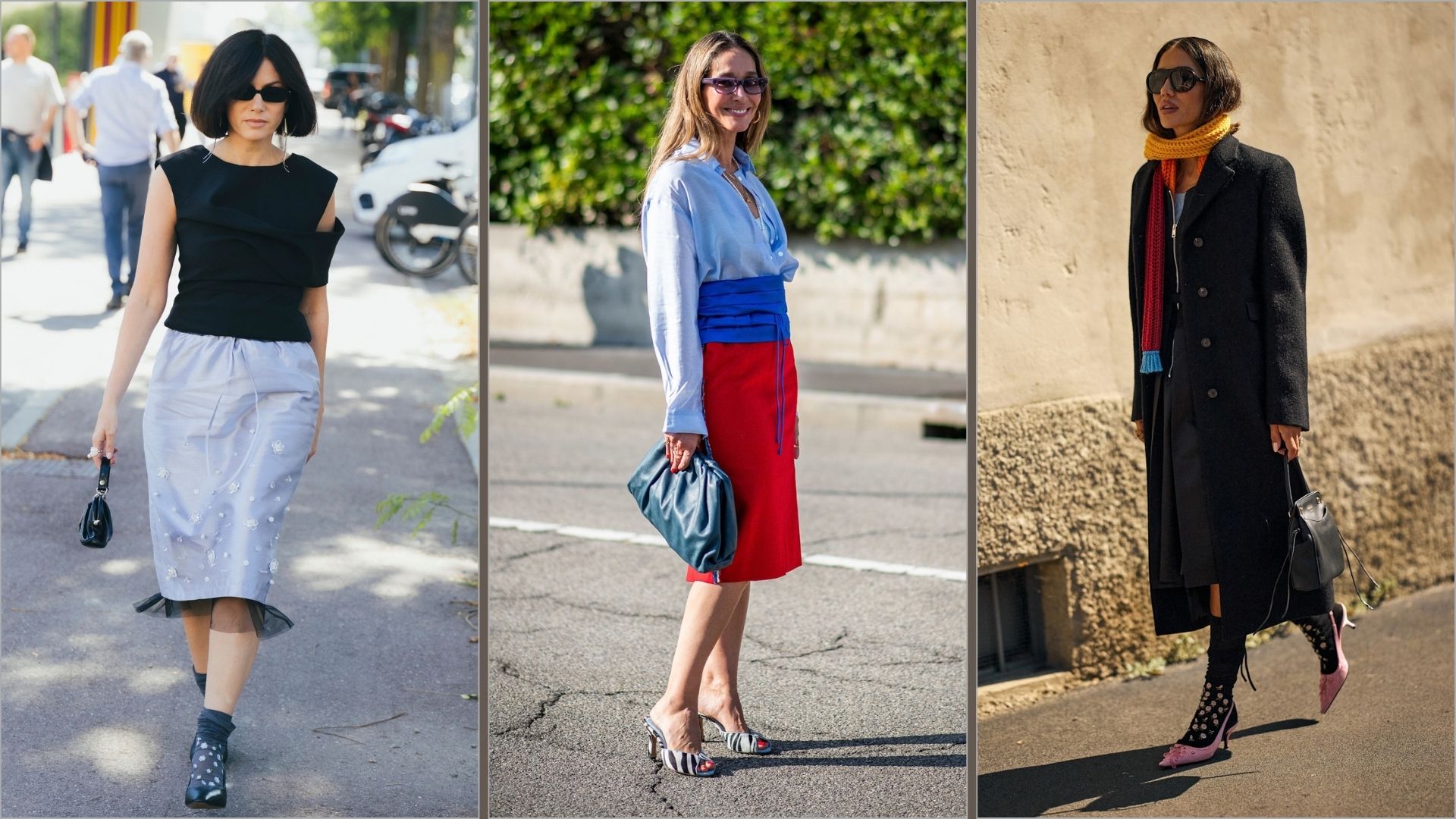 Milan Fashion Week Street Style Trends.