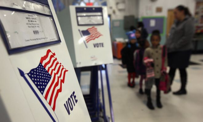 Voting booth