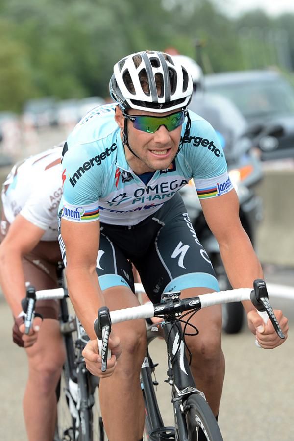 Tom Boonen drives the breakaway