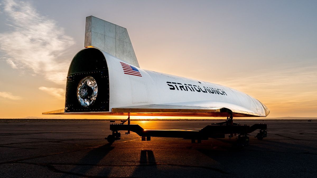 Talon-A vehicle photographed at sunset.