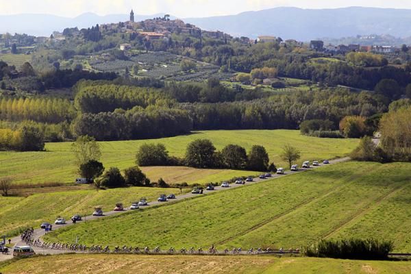 A beautiful day for racing in Italy at the Coppa Sabatini.
