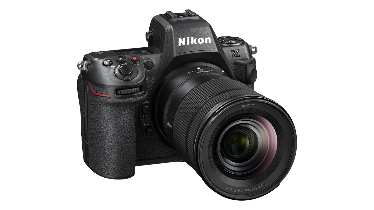 Nikon Z8 against a white background