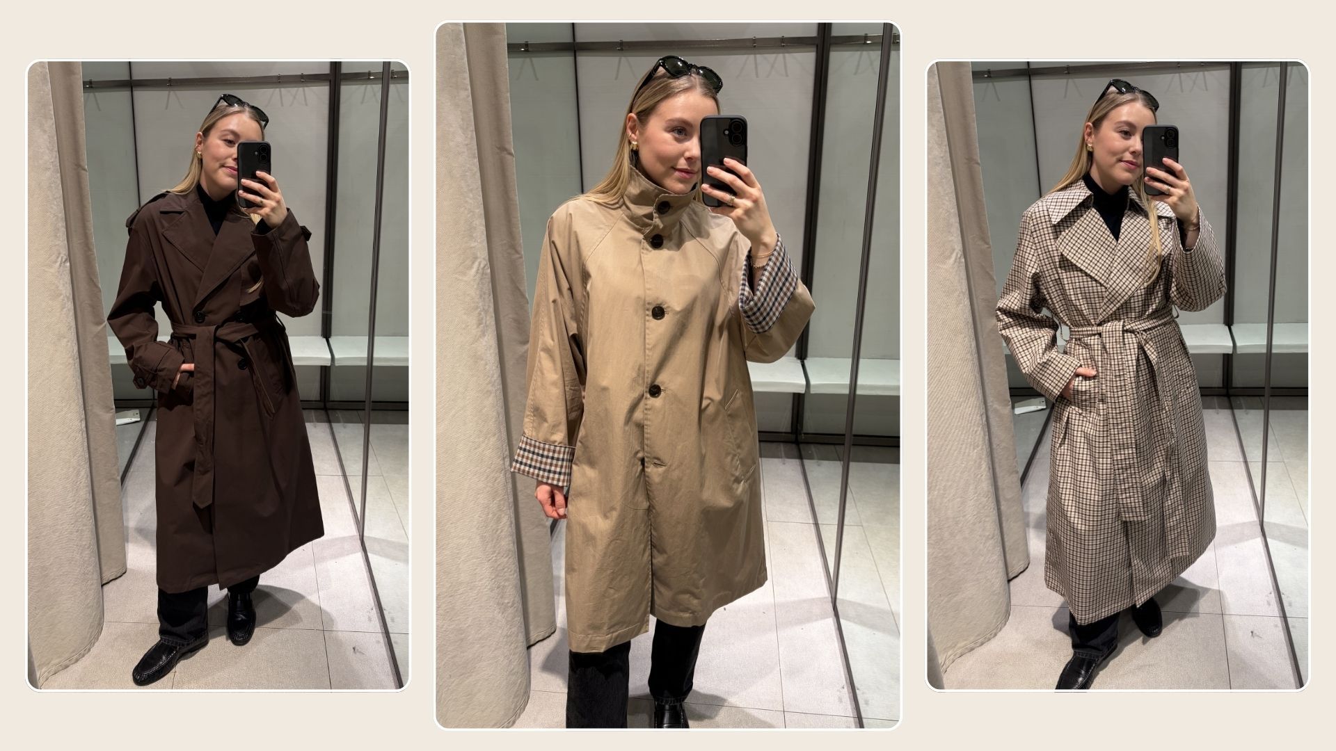 3 Editor-Approved Zara Trench Coats That Are About to Sell Out