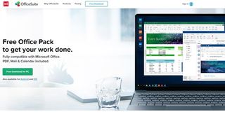 OfficeSuite's homepage