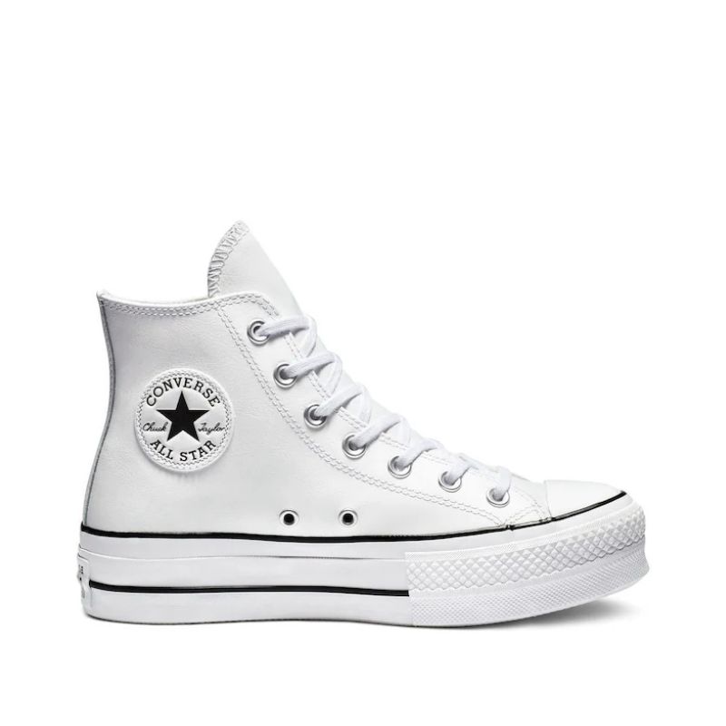 Converse, Platform Lift Chuck Taylor Leather High Trainers