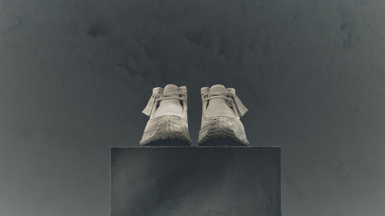 Moncler reimagines a footwear classic – the Clarks Originals Wallabee