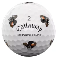 Callaway Chrome Tour Retro Football Golf Balls