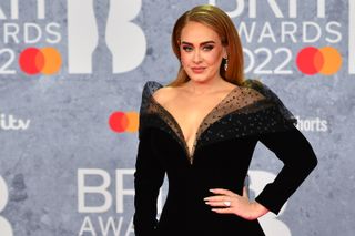 Adele attends The BRIT Awards 2022 at The O2 Arena on February 08, 2022 in London
