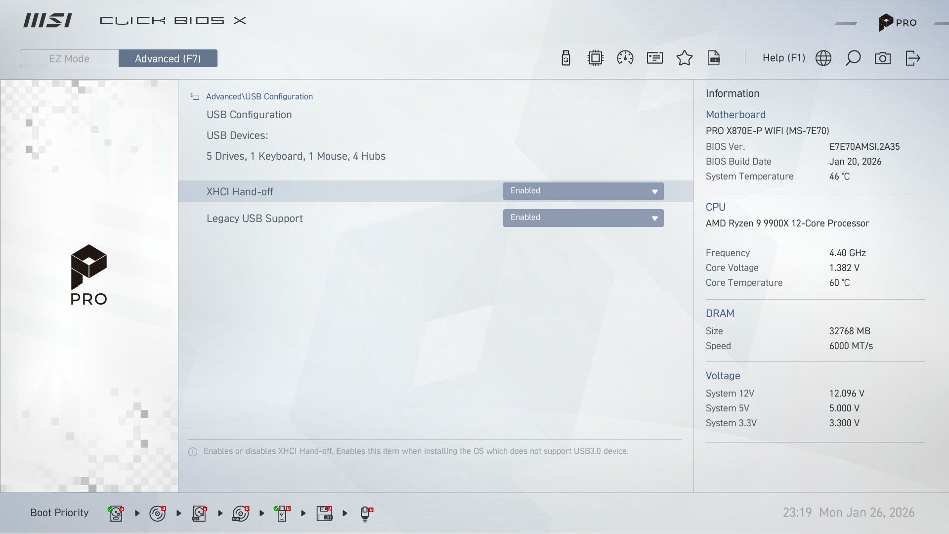 MSI Pro X870E-P Wifi