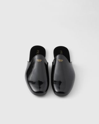 Patent Leather Slippers