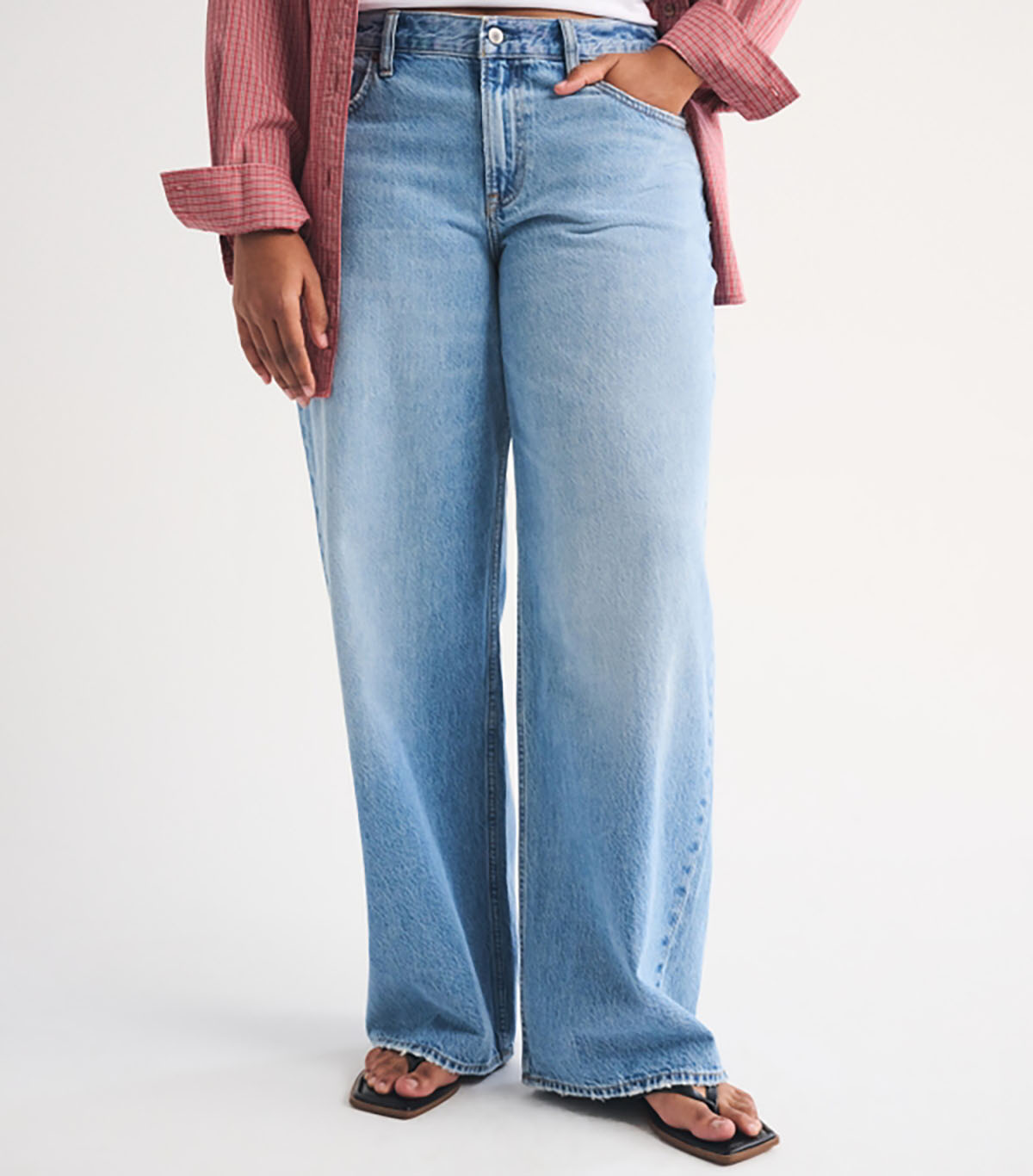 Curve Love Low Rise Ultra Loose Jean