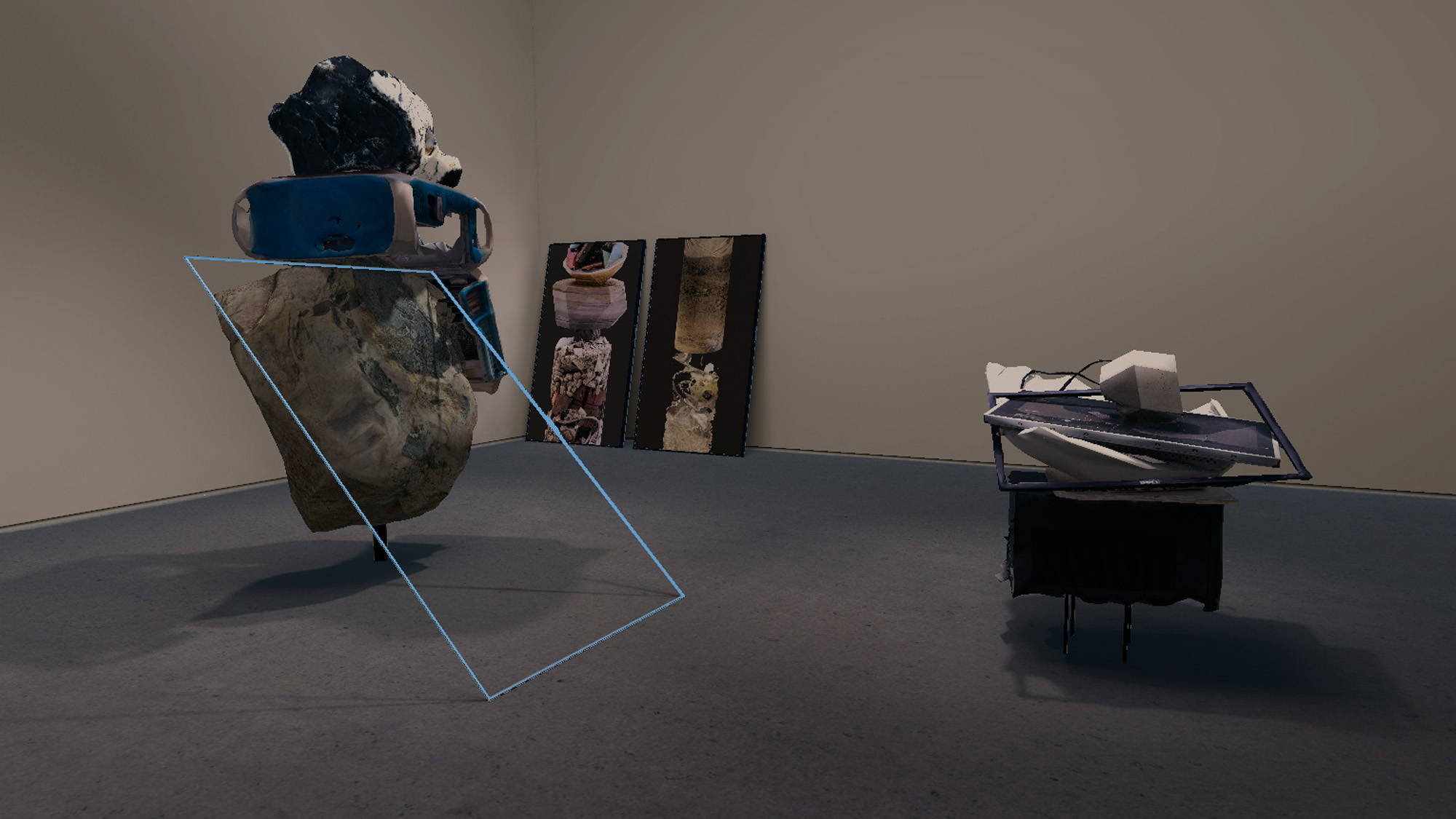 Digital art in the metaverse in Decentraland