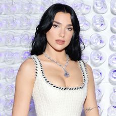 Dua Lipa attends The 2023 Met Gala Celebrating "Karl Lagerfeld: A Line Of Beauty" at The Metropolitan Museum of Art on May 01, 2023 in New York City