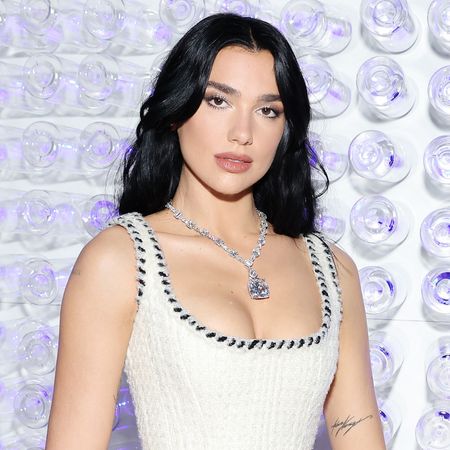 Dua Lipa attends The 2023 Met Gala Celebrating "Karl Lagerfeld: A Line Of Beauty" at The Metropolitan Museum of Art on May 01, 2023 in New York City
