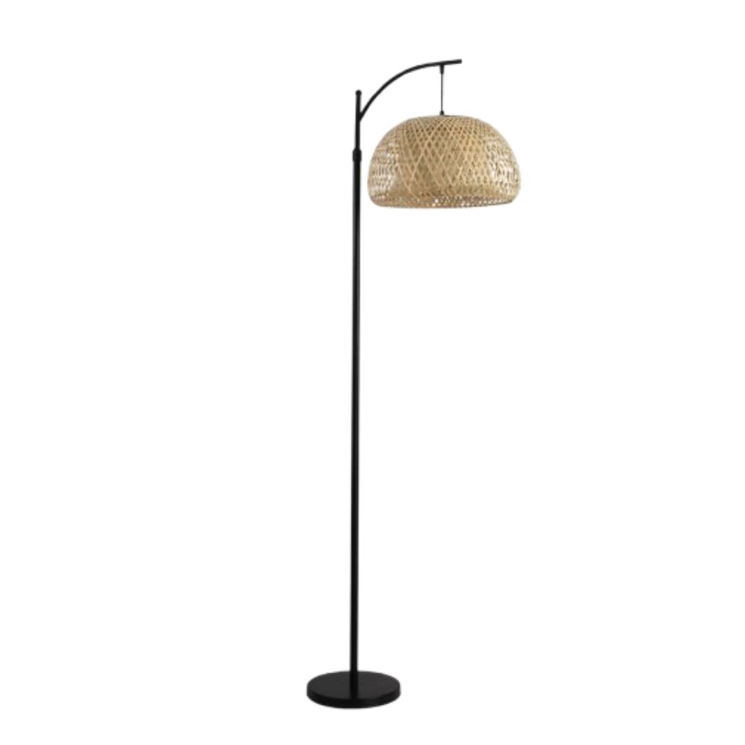 Black Arched Floor Lamp