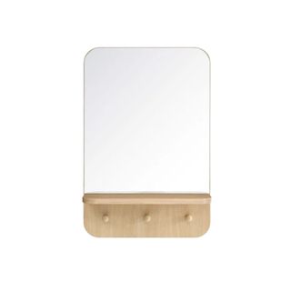 Rectangle Wood Wall Mirror