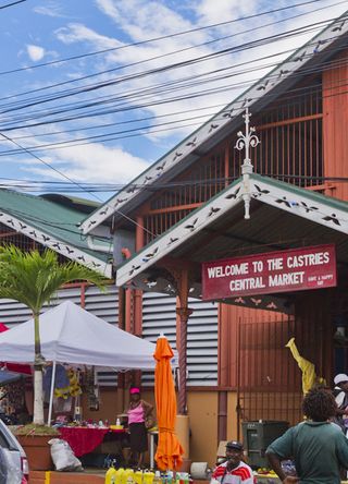 Castries Market, St Lucia