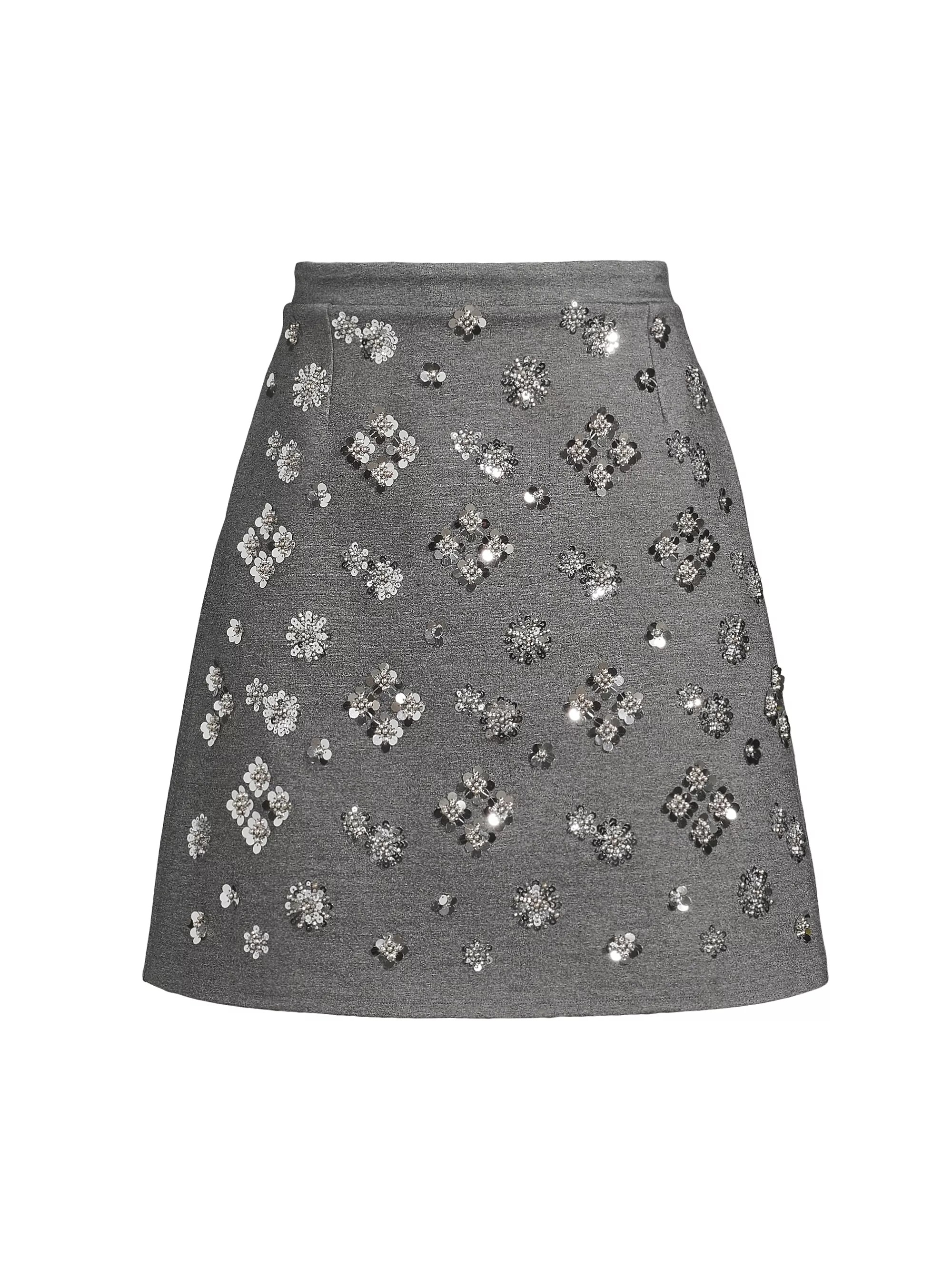 Monza Beaded Miniskirt