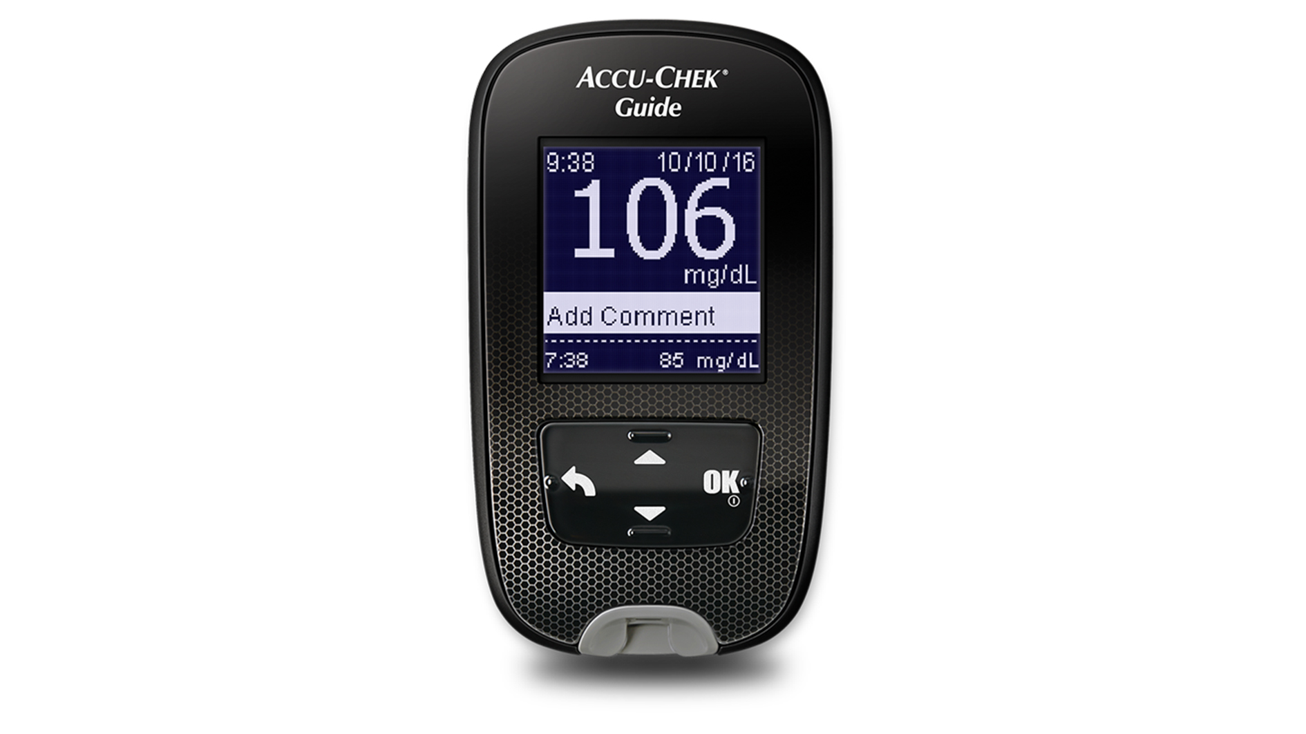 Best glucose meters: Accu-Chek Guide Glucometer in Black