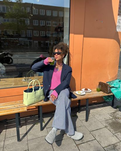 The Cool Striped-Pant Trend Fashion People Love | Who What Wear