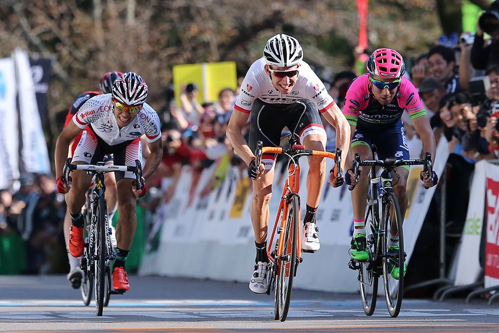 Bauke Mollema has the fastest kick