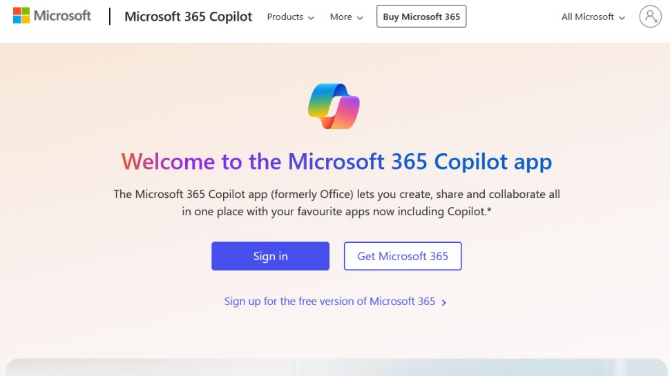 Microsoft 365 website screenshot (December 2025).
