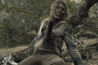 The retreating, tight skin around the eyes and mouths of the zombies in AMC's "Fear the Walking Dead" closely resembles a real human corpse.