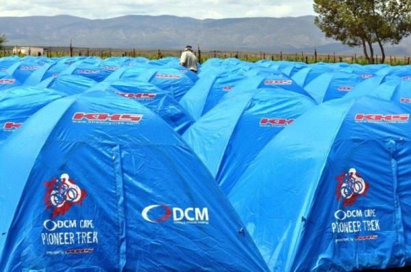 Racer tents.