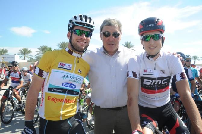 Mark Cavendish, Eddy Merckx and Taylor Phinney