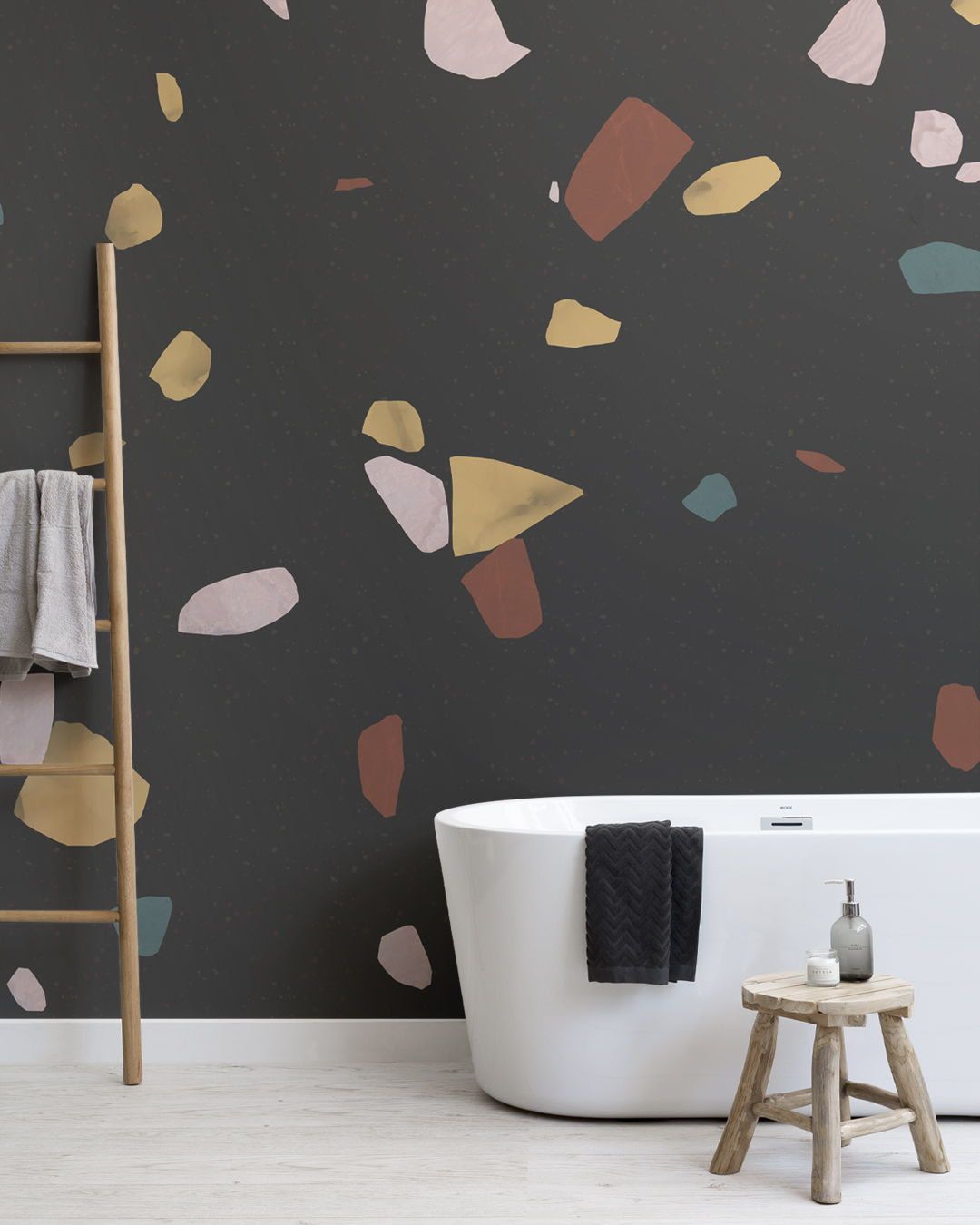 Bathroom wallpaper ideas - prints and patterns with personality and